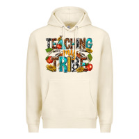 Tofu teaching my Premium Hoodie - texasbilliewilder