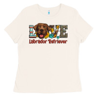 Bone love labrador retriever Ladies Tee - Artiststas