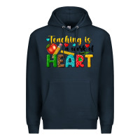 Navy teaching is a work of heart tbw Premium Hoodie - texasbilliewilder