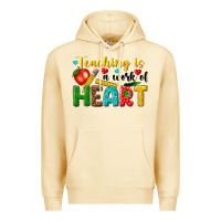 Pina Colada teaching is a work of heart tbw Premium Hoodie - texasbilliewilder