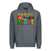 Rock teaching is a work of heart tbw Premium Hoodie - texasbilliewilder