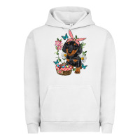 Pigment Lunar Rock Easter Dachshund Urban Hoodie - RanaPortraitStore