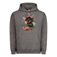 Pigment Tornado Easter Dachshund Urban Hoodie - RanaPortraitStore