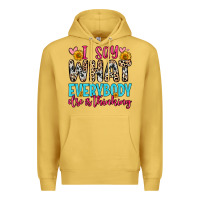 Antique Gold i say what everybody else is thinking Premium Hoodie - Zillion Design Studio