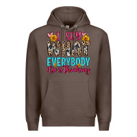 Coffee i say what everybody else is thinking Premium Hoodie - Zillion Design Studio