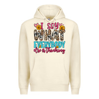 Sandshell i say what everybody else is thinking Premium Hoodie - Zillion Design Studio
