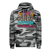 Slate Camo i say what everybody else is thinking Premium Hoodie - Zillion Design Studio