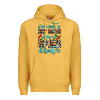 Mustard i m not a hot mess i m a spicy disaster Premium Hoodie - Zillion Design Studio