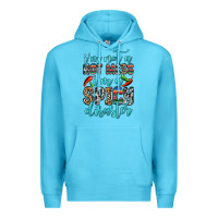 Ocean Blue i m not a hot mess i m a spicy disaster Premium Hoodie - Zillion Design Studio