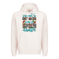 Pale Pink i m not a hot mess i m a spicy disaster Premium Hoodie - Zillion Design Studio