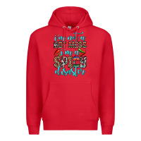 Red i m not a hot mess i m a spicy disaster Premium Hoodie - Zillion Design Studio