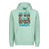 Seafoam i m not a hot mess i m a spicy disaster Premium Hoodie - Zillion Design Studio