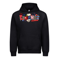 Black American teacher Urban Hoodie - Zillion Design Studio