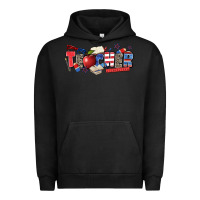 Pigment Black American teacher Urban Hoodie - Zillion Design Studio