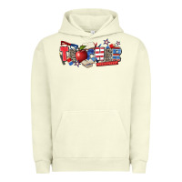 Pigment Pistachio American teacher Urban Hoodie - Zillion Design Studio