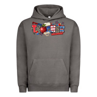 Pigment Tornado American teacher Urban Hoodie - Zillion Design Studio