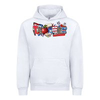 White American teacher Urban Hoodie - Zillion Design Studio