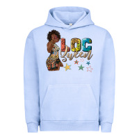 Pigment Grape Ice afro woman loc queen Urban Hoodie - texasbilliewilder