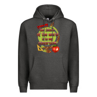 Charcoal Heather the future of the world is in my classroom Premium Hoodie - texasbilliewilder