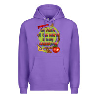 Purple the future of the world is in my classroom Premium Hoodie - texasbilliewilder