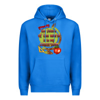 True Royal the future of the world is in my classroom Premium Hoodie - texasbilliewilder