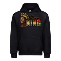 Black afro man black king Urban Hoodie - texasbilliewilder