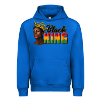 Cobalt afro man black king Urban Hoodie - texasbilliewilder