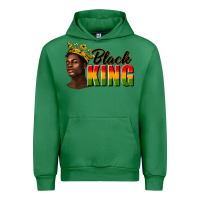Emerald afro man black king Urban Hoodie - texasbilliewilder