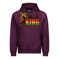 Mauve Wine afro man black king Urban Hoodie - texasbilliewilder