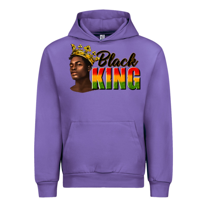 Afro Man Black King Urban Hoodie by texasbilliewilder | Teevron