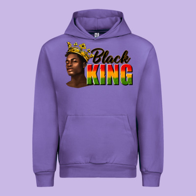 Urban Hoodie afro man black king