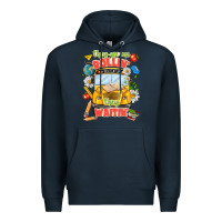 Navy they see me rolling they waiting Premium Hoodie - texasbilliewilder