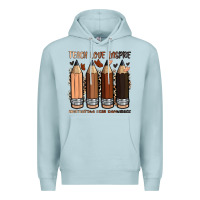 Blue Mist teach love inspire motivation lead encourage Premium Hoodie - Zillion Design Studio