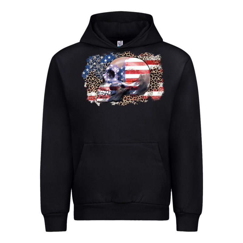 American Skull Urban Hoodie by Zillion Design Studio | Teevron