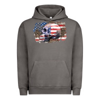 Pigment Tornado american skull Urban Hoodie - Zillion Design Studio