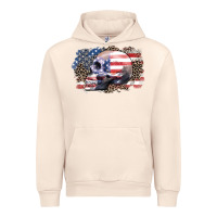 Sandshell american skull Urban Hoodie - Zillion Design Studio