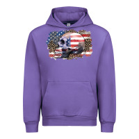 Tulip american skull Urban Hoodie - Zillion Design Studio