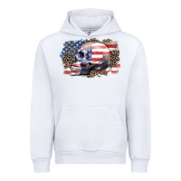 White american skull Urban Hoodie - Zillion Design Studio