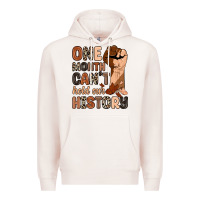 Pale Pink one month can't hold our history Premium Hoodie - Zillion Design Studio