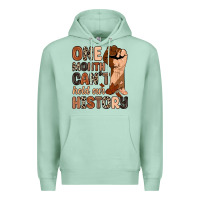 Seafoam one month can't hold our history Premium Hoodie - Zillion Design Studio