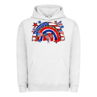 Pigment Lunar Rock American rainbow Urban Hoodie - Zillion Design Studio