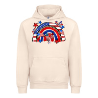Sandshell American rainbow Urban Hoodie - Zillion Design Studio