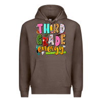 Coffee third grade energy Premium Hoodie - texasbilliewilder