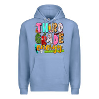 Colony Blue third grade energy Premium Hoodie - texasbilliewilder