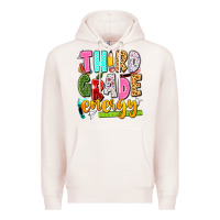 Pale Pink third grade energy Premium Hoodie - texasbilliewilder