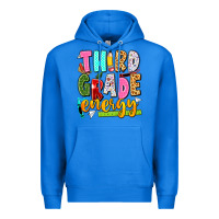 True Royal third grade energy Premium Hoodie - texasbilliewilder