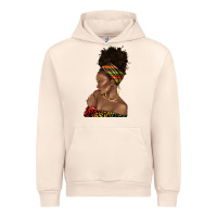 Sandshell afro black woman profile juneteenth Urban Hoodie - texasbilliewilder