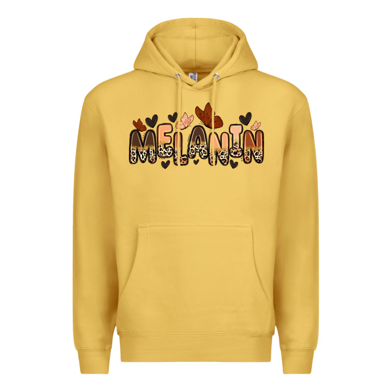 Melanin Butterfly Premium Hoodie by Zillion Design Studio | Teevron