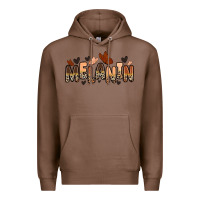 Chestnut melanin butterfly Premium Hoodie - Zillion Design Studio