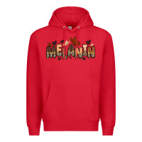 Red melanin butterfly Premium Hoodie - Zillion Design Studio